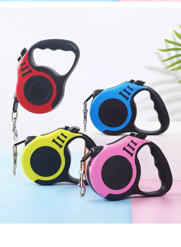 3m 5m Dog Strong Nylon Automatic Retractable Durable Leash