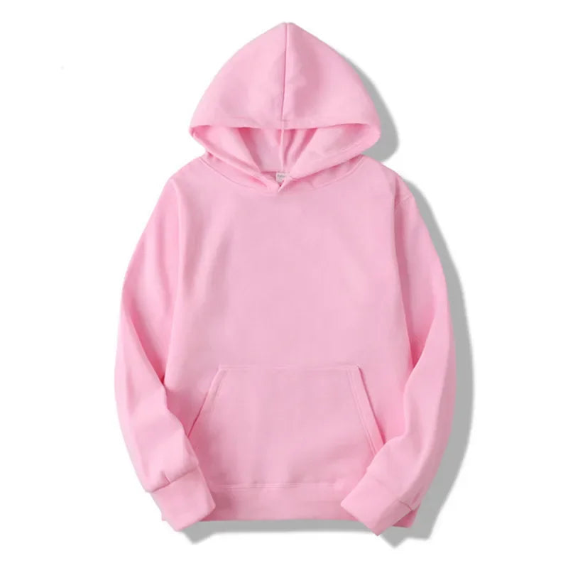 Plain Unisex Fleece Hoodies