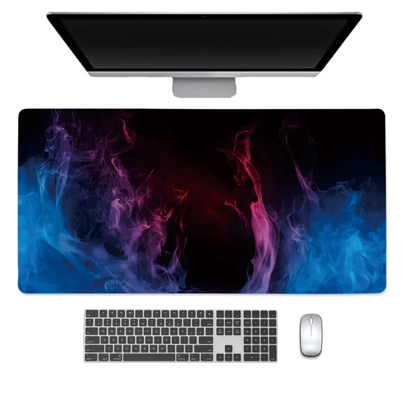 Large gaming keyboard mouse desk pad non-slip rubber