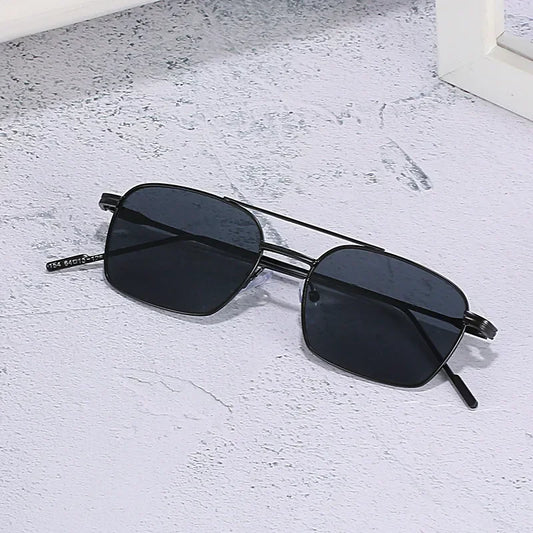 Square Metal Retro Vintage High Quality Sunglasses
