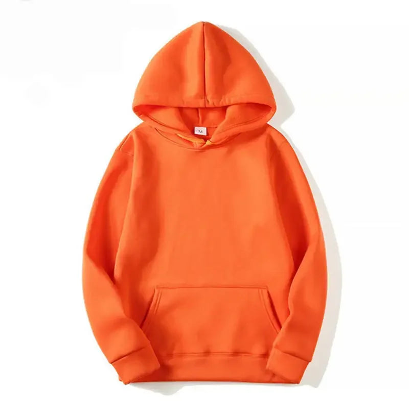 Plain Unisex Fleece Hoodies
