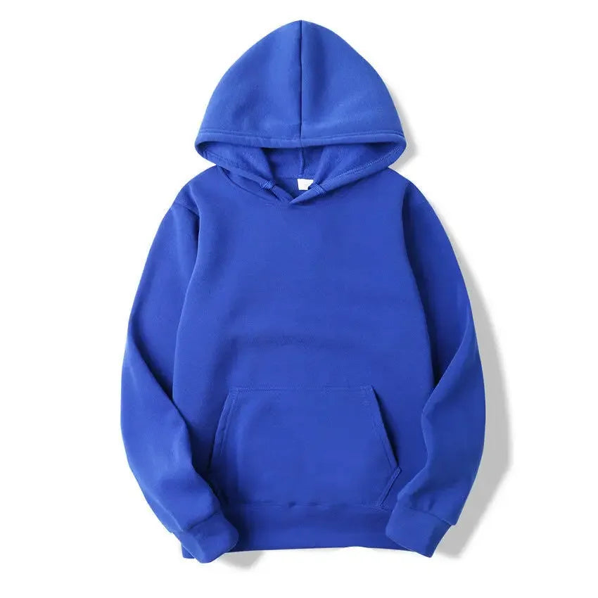 Plain Unisex Fleece Hoodies