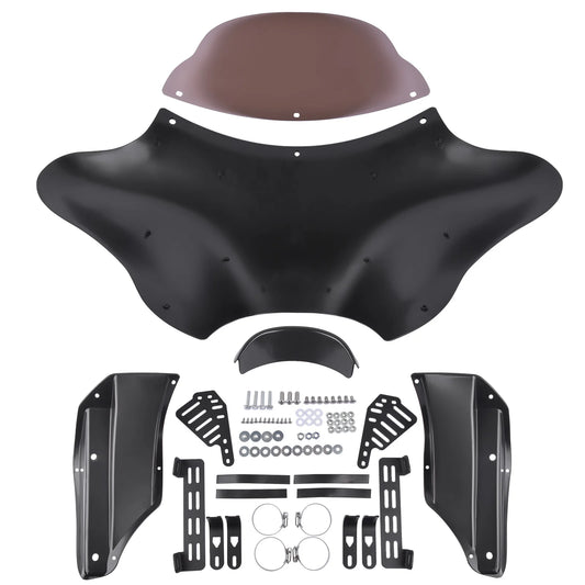 AP02 Batwing Outer Fairing Windshield for Harley Heritage Touring Road King Yamaha V Star 650 1100 Classic XVS1100A XVS650A