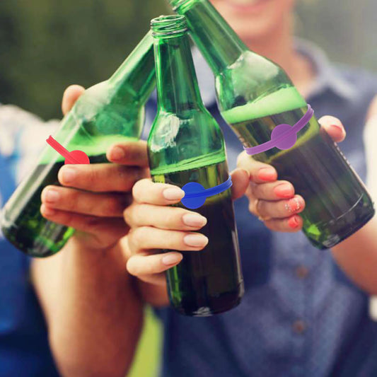 24pcs Silicone Wine Cup Glass Markers