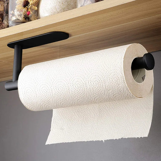 Self Adhesive Stainless Steel Paper Towel Roll Holder Wall Mount