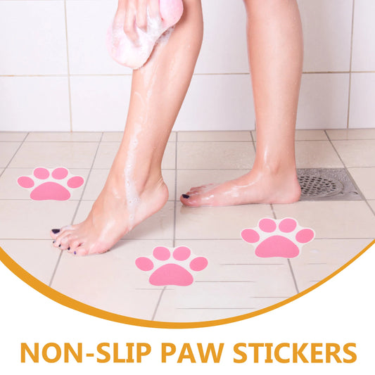 10pcs Non Slip Bathtub Stickers Shower Floor Grips Bath Mat Tiles Tub Adhesive Decals Anti Slip Decorative Pads For Safe Grip