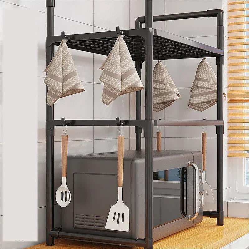 Kitchen Elevated Design Bilayer Countertop Shelf Organizer