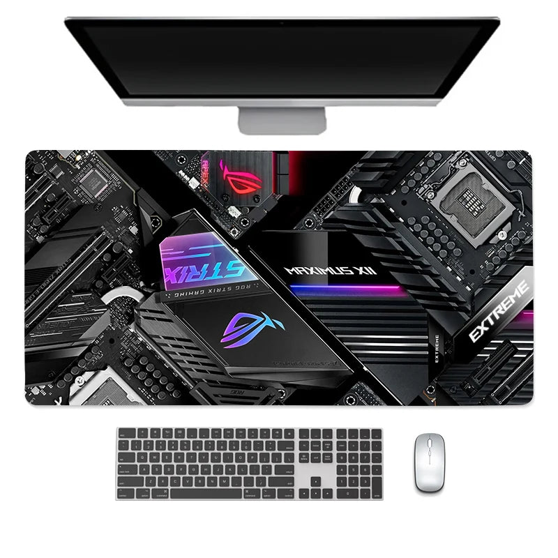 Large gaming keyboard mouse desk pad non-slip rubber