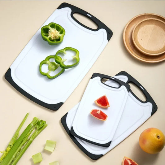 3 Separate Size Cutting Board Anti-slip Rectangular