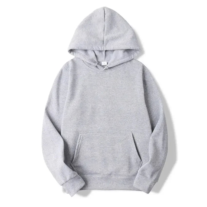 Plain Unisex Fleece Hoodies