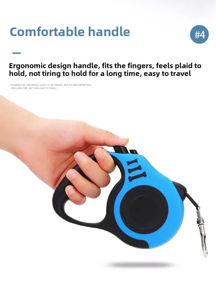 3m 5m Dog Strong Nylon Automatic Retractable Durable Leash