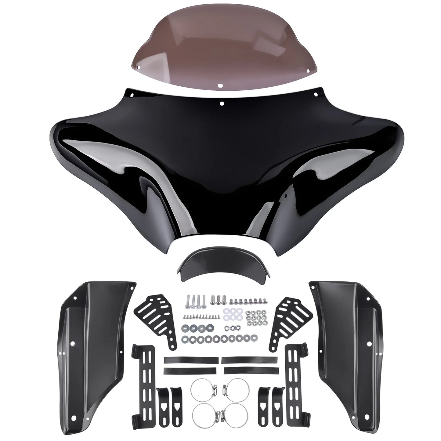 AP02 Batwing Outer Fairing Windshield for Harley Heritage Touring Road King Yamaha V Star 650 1100 Classic XVS1100A XVS650A