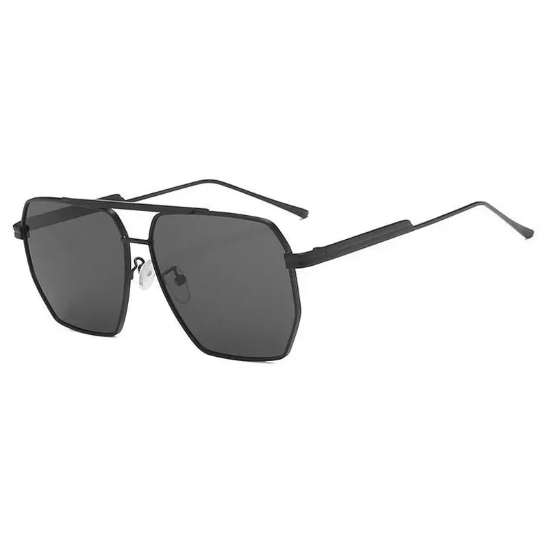 Vintage Fashion Luxury Brand Design Metal Sunglasses Men Women UV400