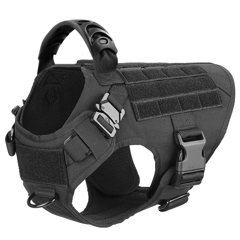 Tactical Military Training Dog Harness Vest