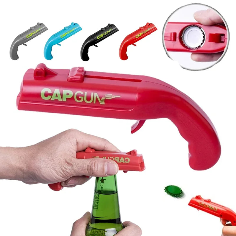 Bottle Opener Bottle Cap Launcher With Shooter