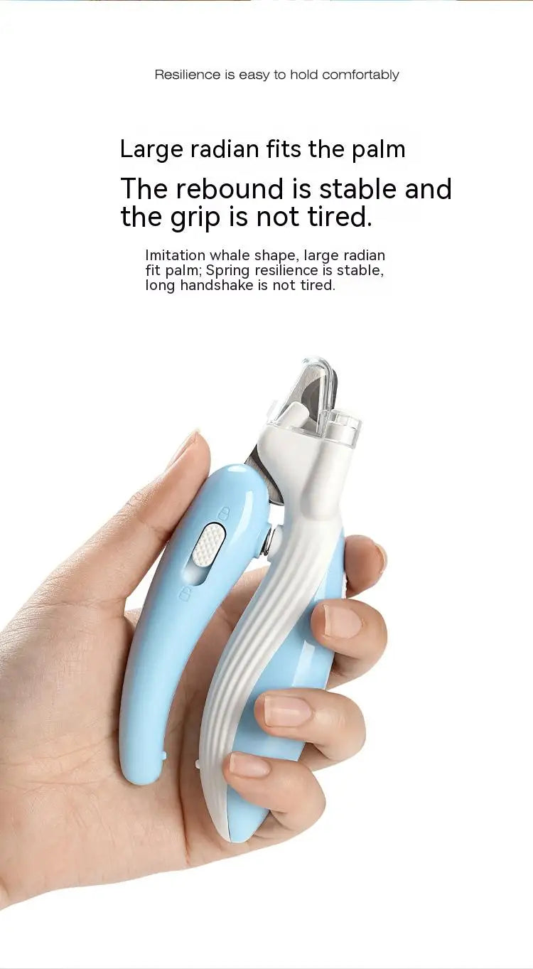 Pet nail clippers, Convenient LED electric nail grinder
