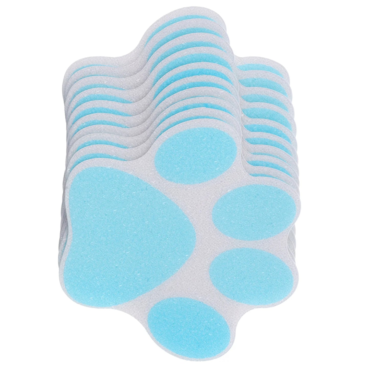 10pcs Non Slip Bathtub Stickers Shower Floor Grips Bath Mat Tiles Tub Adhesive Decals Anti Slip Decorative Pads For Safe Grip
