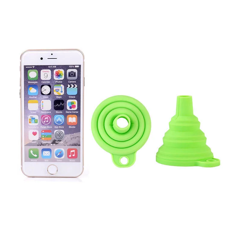 Foldable Silicone Collapsible Funnels