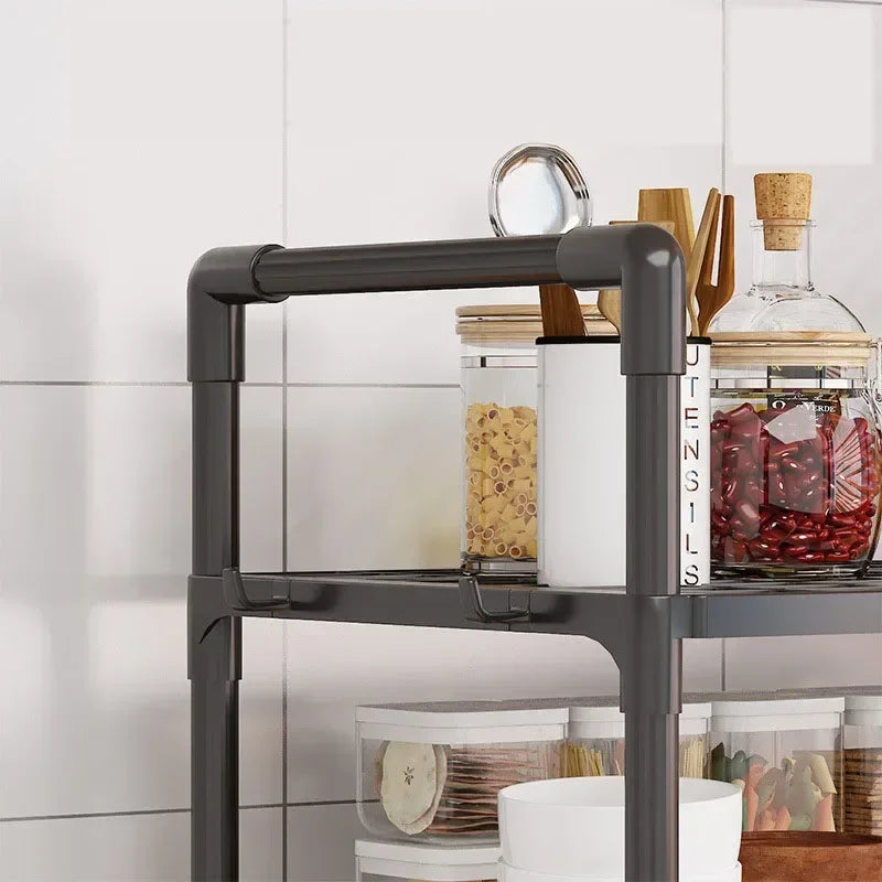 Kitchen Elevated Design Bilayer Countertop Shelf Organizer