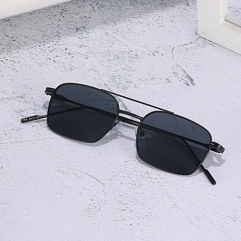 Square Metal Retro Vintage High Quality Sunglasses