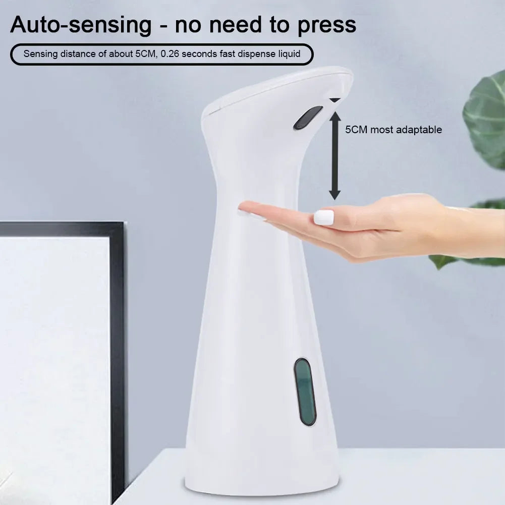 200ML Automatic Induction Foam Soap Dispenser Battery Powered Smart Infrared Touchless