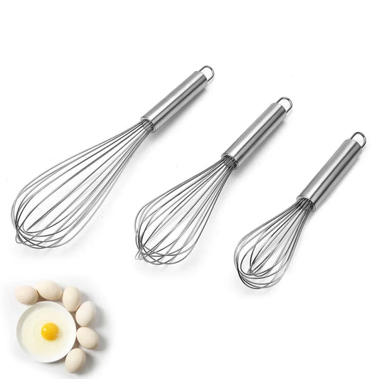 6/8/10/12inch Stainless Steel Manual Balloon Whisk