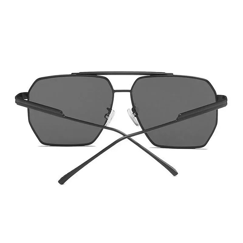 Vintage Fashion Luxury Brand Design Metal Sunglasses Men Women UV400
