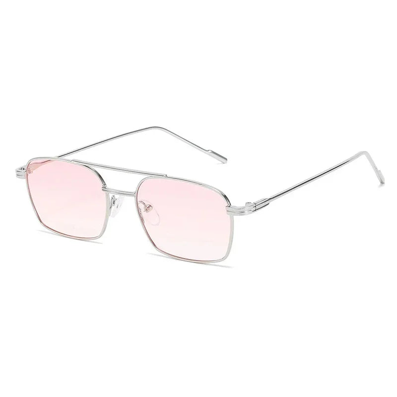 Square Metal Retro Vintage High Quality Sunglasses