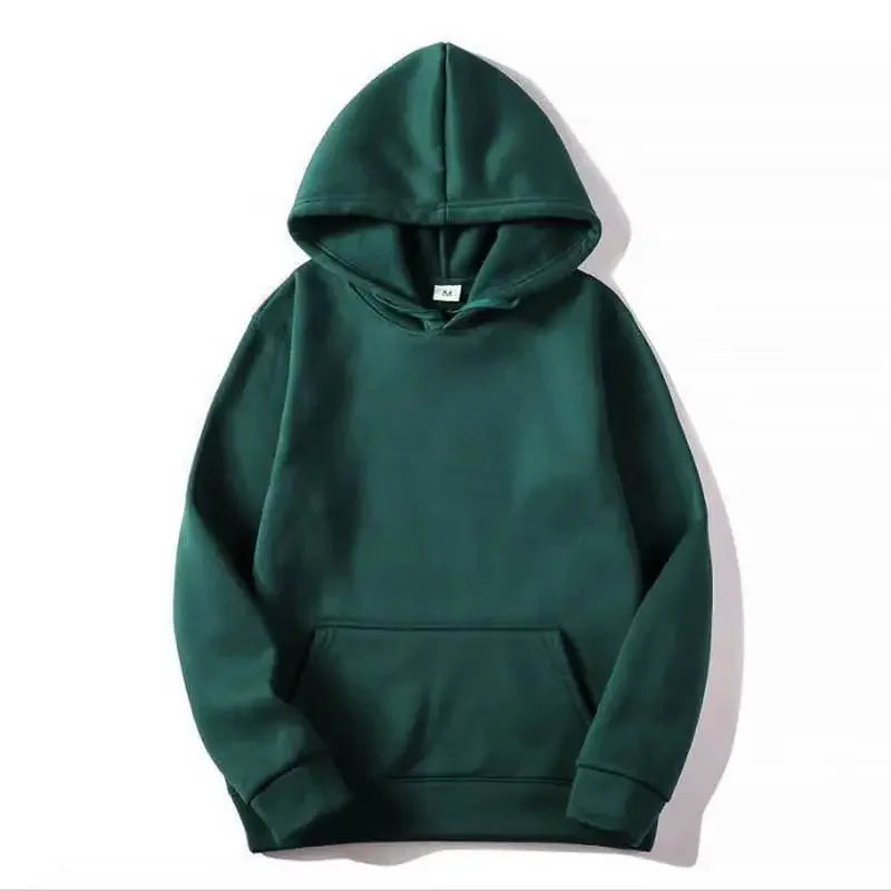 Plain Unisex Fleece Hoodies