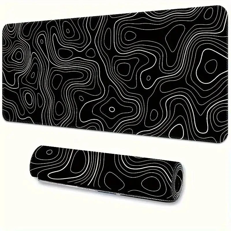 Large gaming keyboard mouse desk pad non-slip rubber