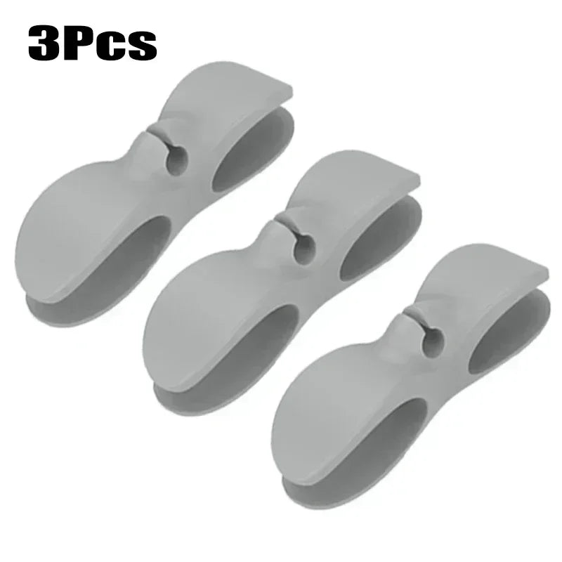10/3/1Pcs Silicone Cord Winder Holder Clip Kitchen Organizer Cord Wrapper Maker Air Fryer Cable Winder Hooks Wire Fixer Tool
