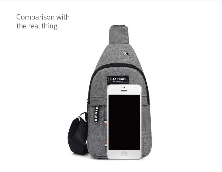 Waterproof Large Capacity Fanny Pack, Adjustable Strap