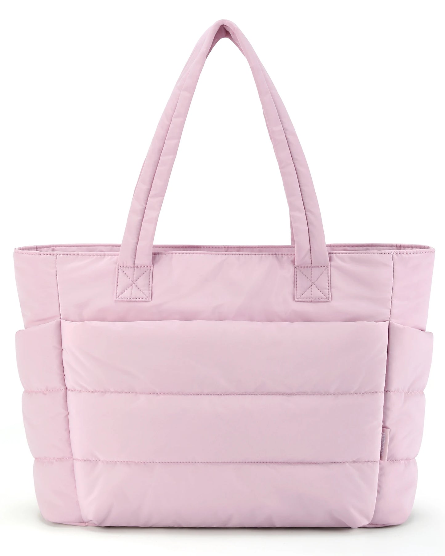 Tote Bag Puffy Padded Bags Leisure Commuting Handbag Large Capacity Storage Organizer