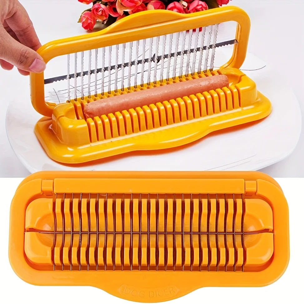 1pc Stainless Steel Multifunctional Slicer