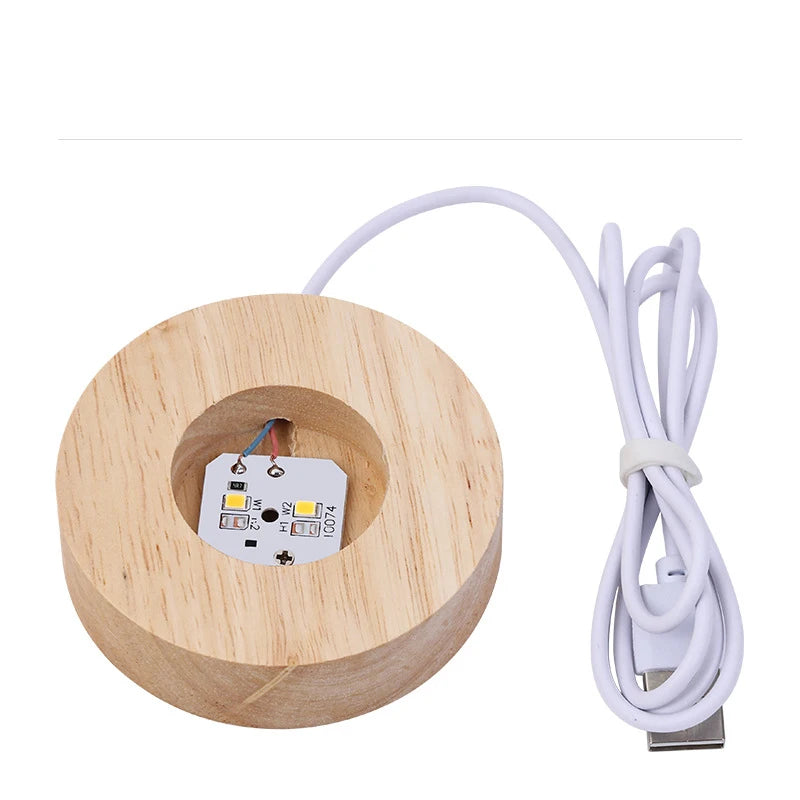LED Night Light Milky Way Galaxy Solar System Crystal Ball Night Lamp Ambient Light