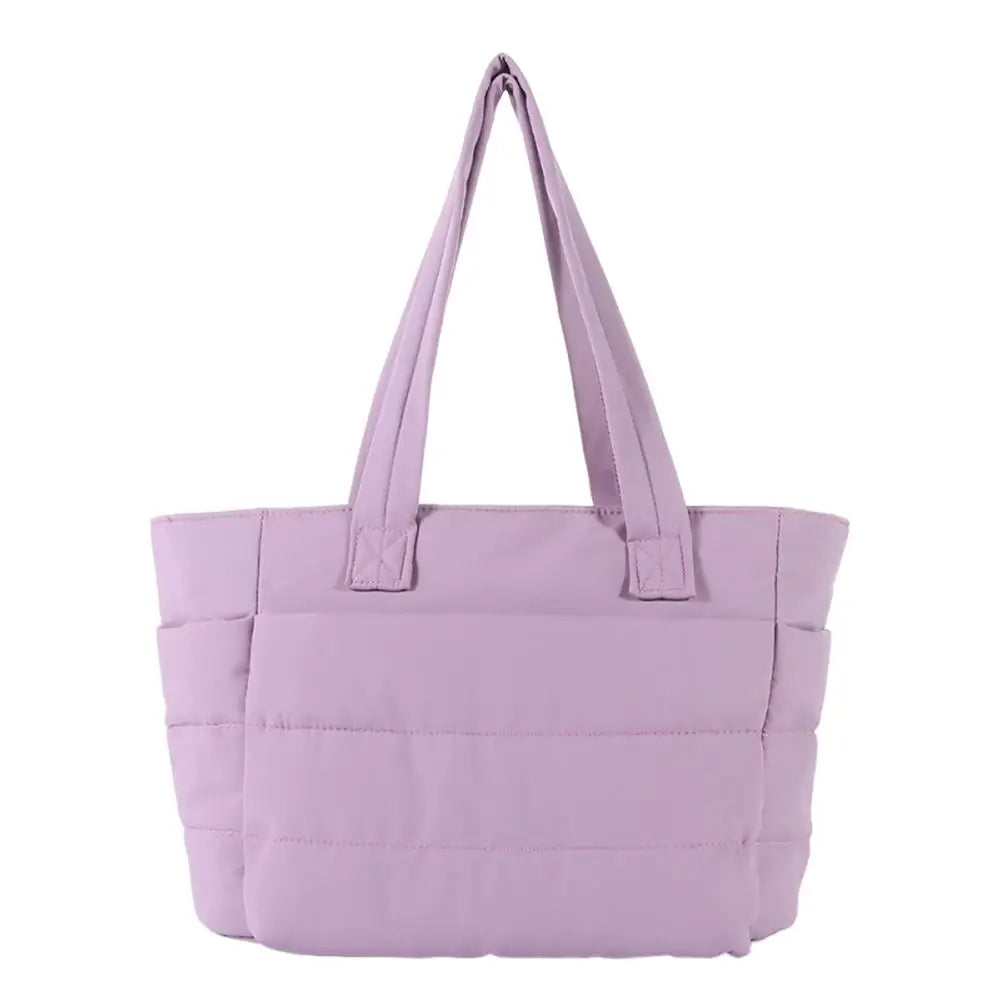 Large Capacity Tote Bag Versatile Handbag for Commuting Shoulder Bag Multiple Pockets