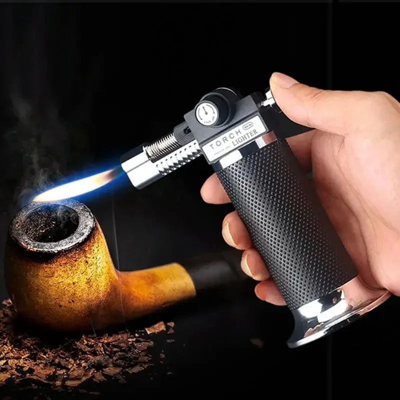 Gas Lighter Windproof High Capacity Torch Turbine Lighter