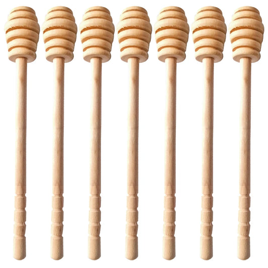 50/2/1PCS Dessert Wooden Spoon Honey Stirrer