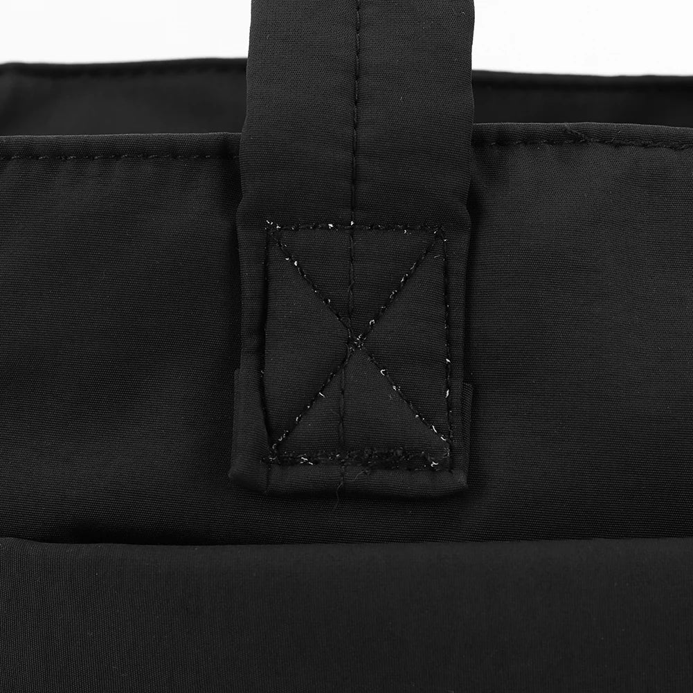 Puffer Tote Bag for Women Lightweight Down Cotton Padded Crossbody Bag Large Capacity