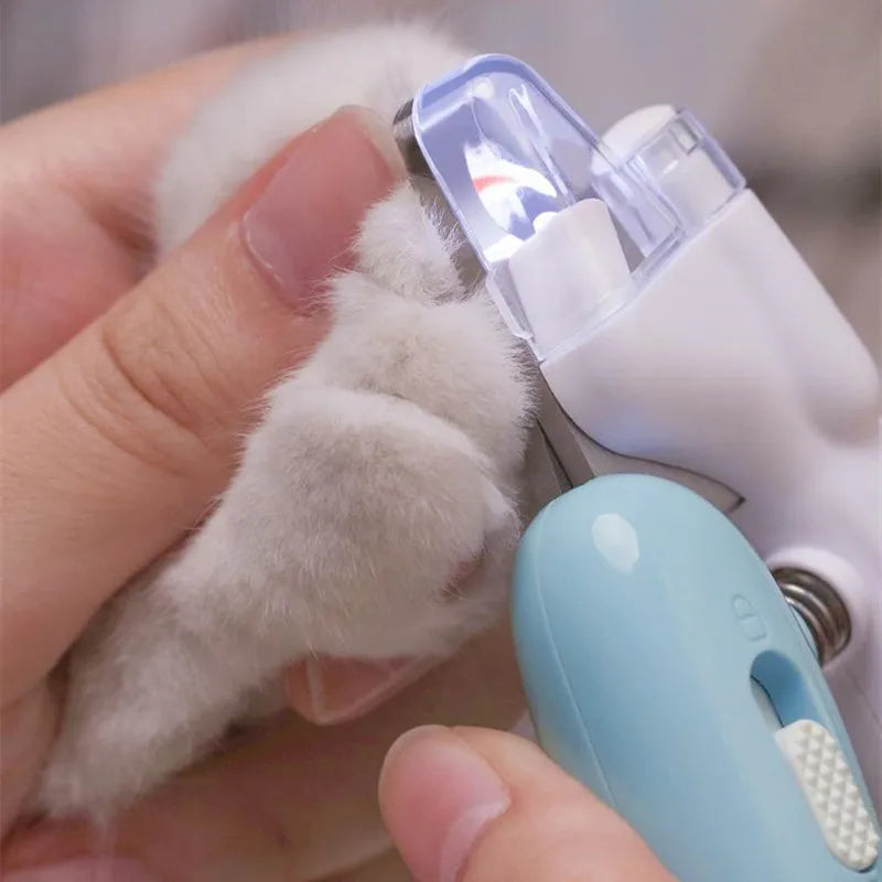 Pet nail clippers, Convenient LED electric nail grinder