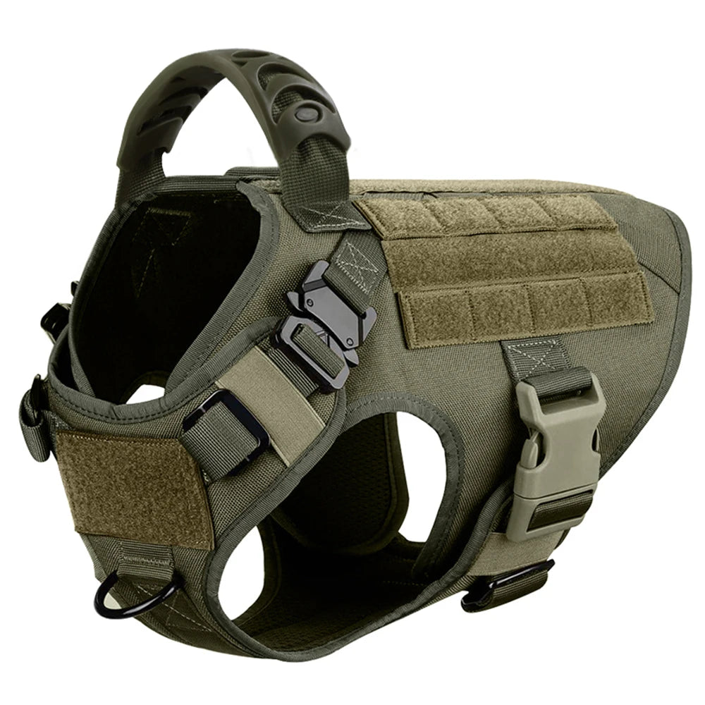 Tactical Military Training Dog Harness Vest