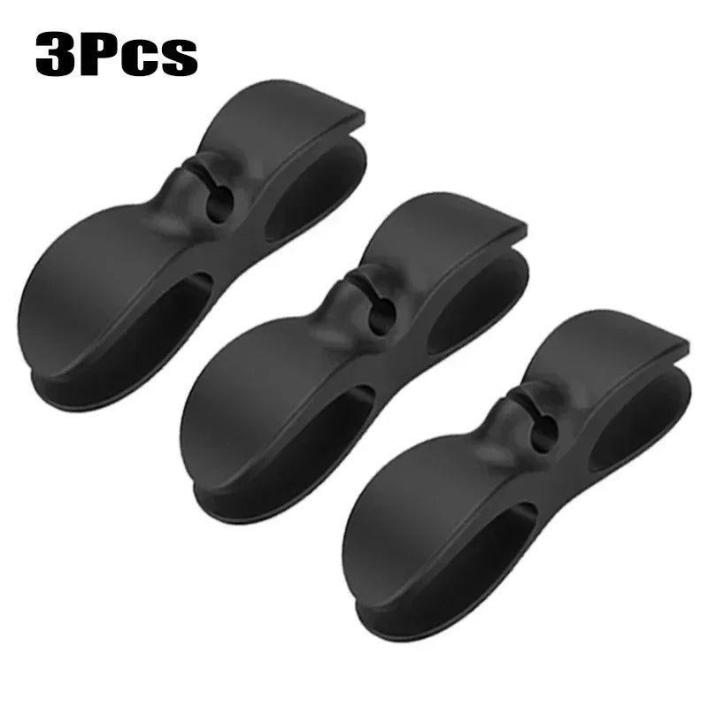 10/3/1Pcs Silicone Cord Winder Holder Clip Kitchen Organizer Cord Wrapper Maker Air Fryer Cable Winder Hooks Wire Fixer Tool