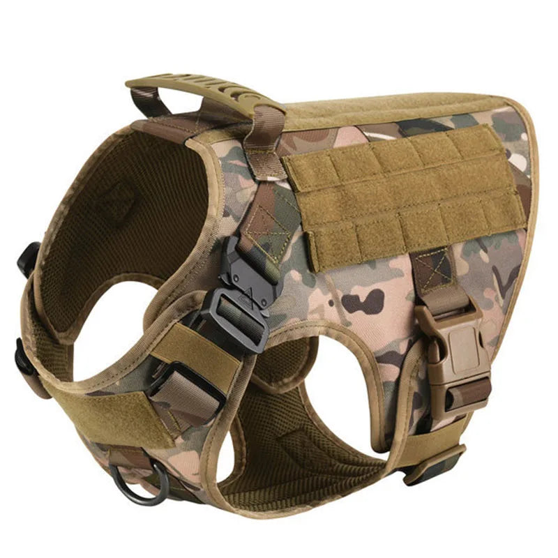 Tactical Military Training Dog Harness Vest