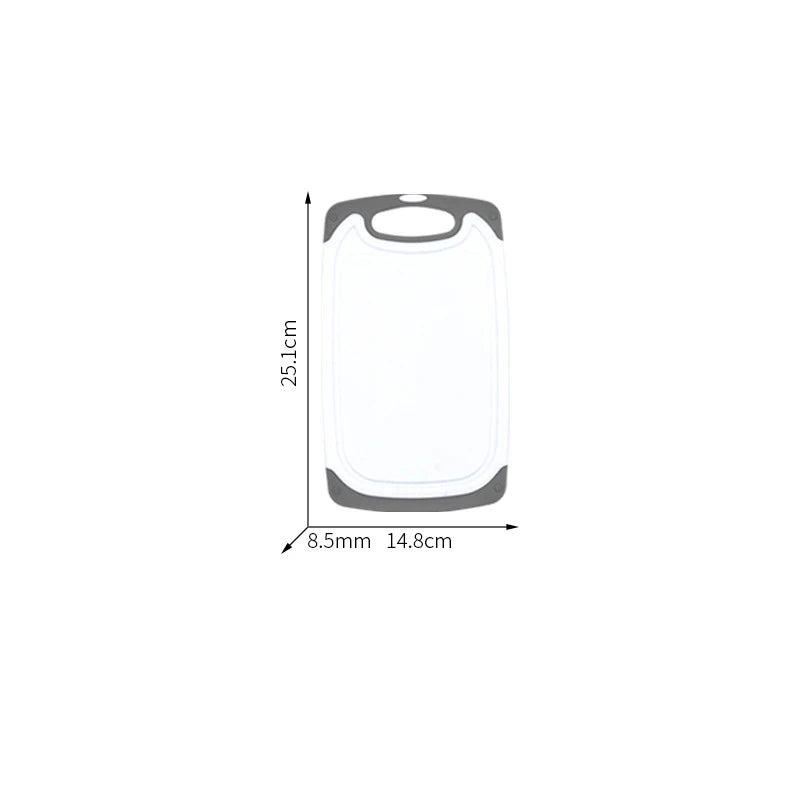 3 Separate Size Cutting Board Anti-slip Rectangular