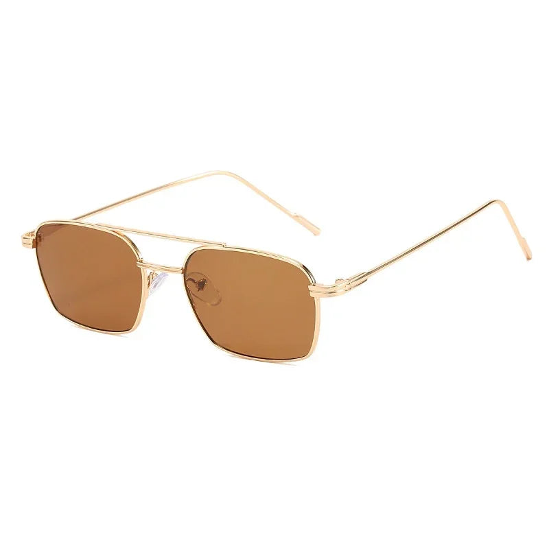 Square Metal Retro Vintage High Quality Sunglasses