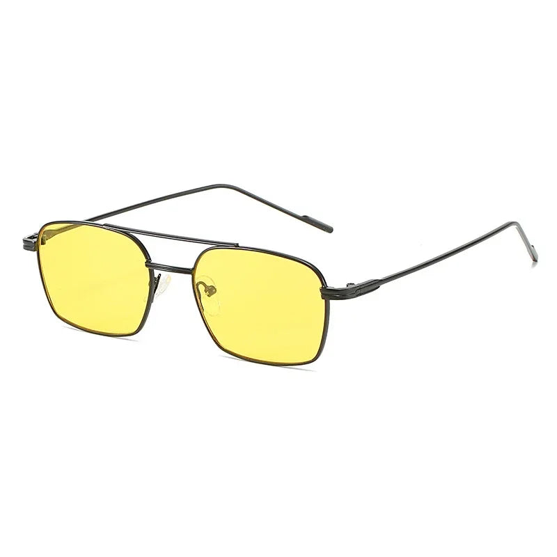 Square Metal Retro Vintage High Quality Sunglasses