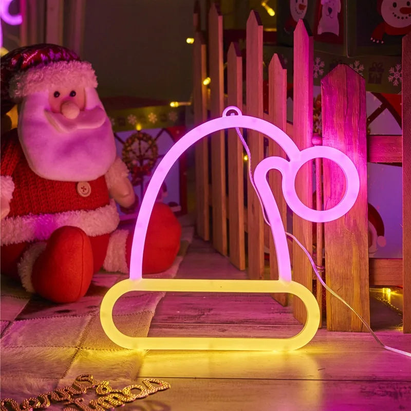 USB Game Console Handle Shape and Other Room Decoration LED Neon Lights