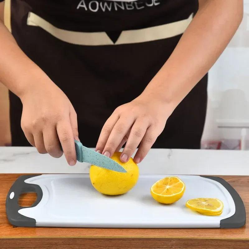 3 Separate Size Cutting Board Anti-slip Rectangular