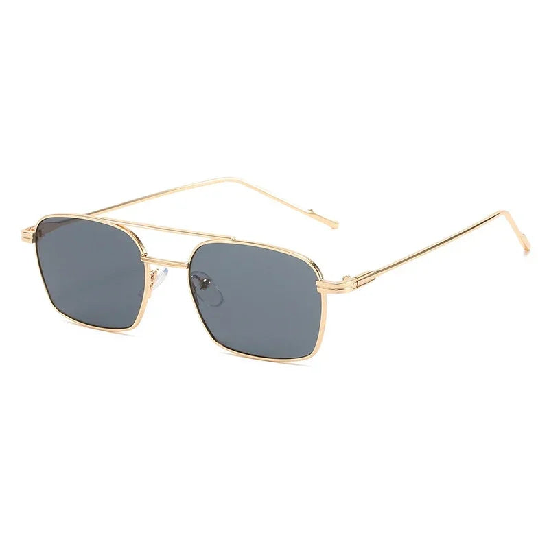 Square Metal Retro Vintage High Quality Sunglasses