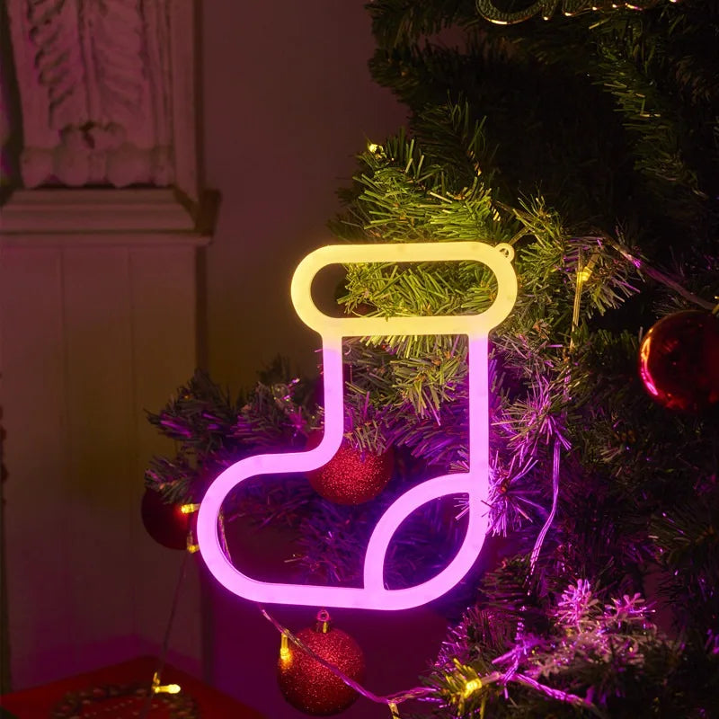 USB Game Console Handle Shape and Other Room Decoration LED Neon Lights